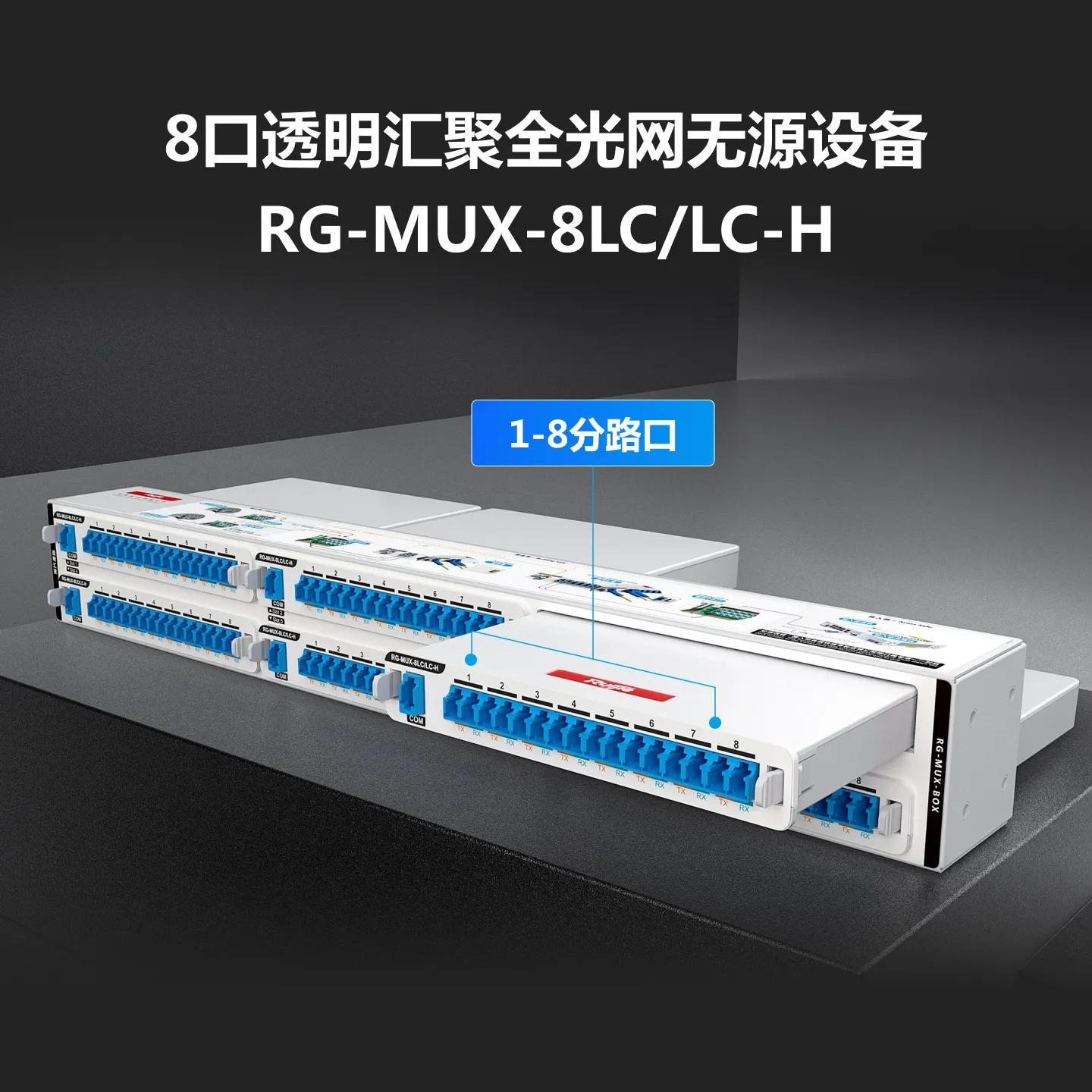 RG-MUX-8LC/LC-H