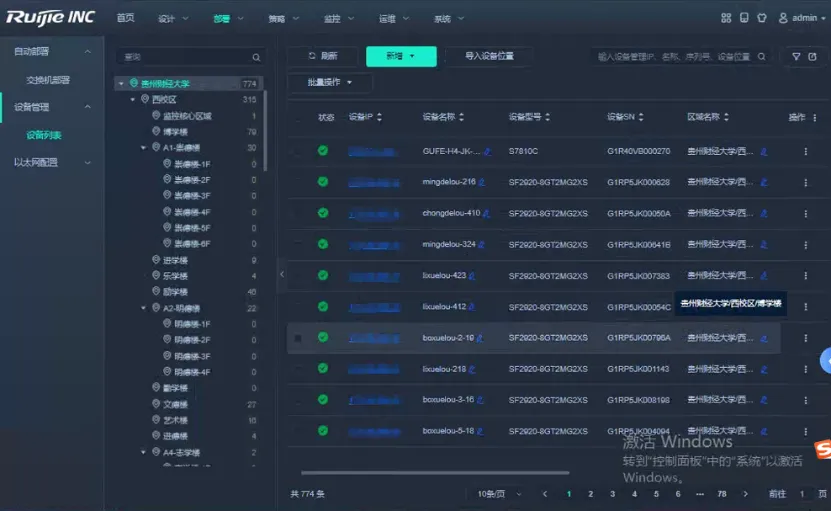 业务子网融合承载与互访可视化控制与管理