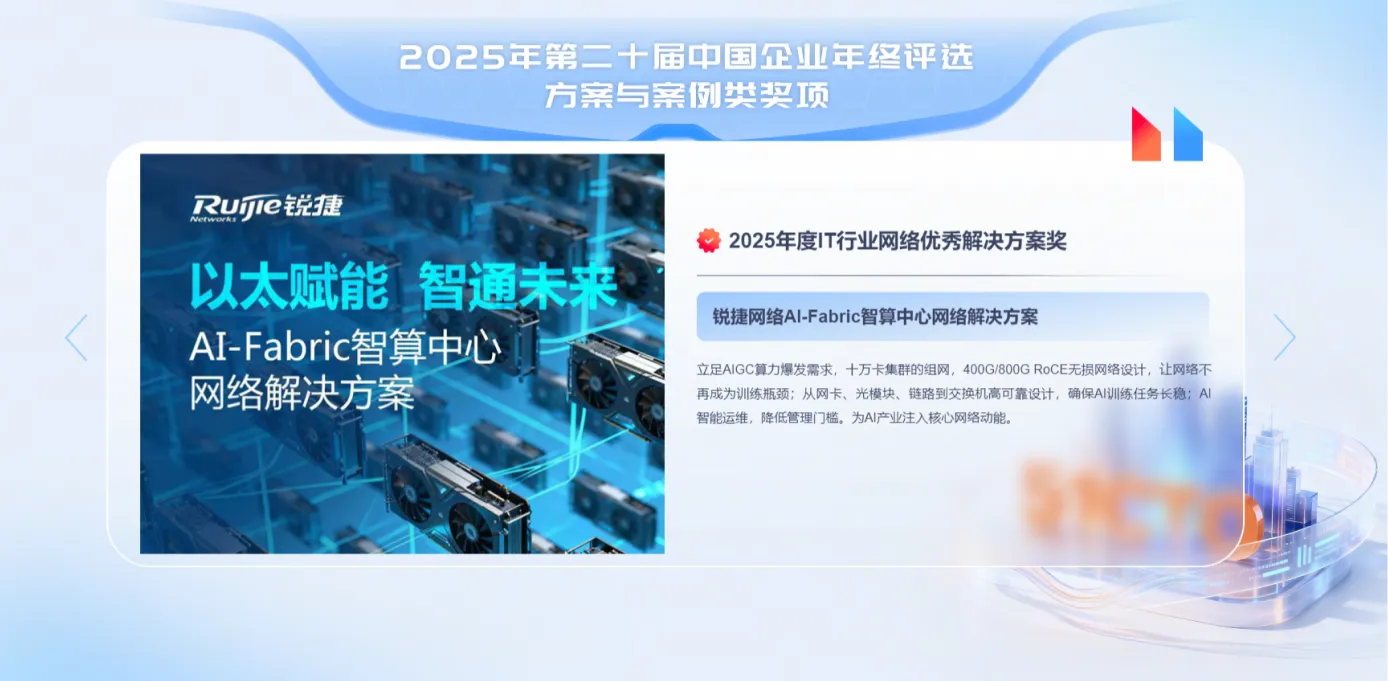 j9国际厅AIDC规划获评51CTO“2025年度网络优良解决规划奖”