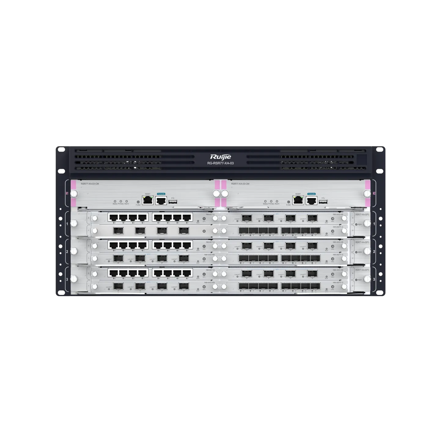 【非全新件】高端路由器-新路由,RG-RSR77-XA-03 V-01050533-140