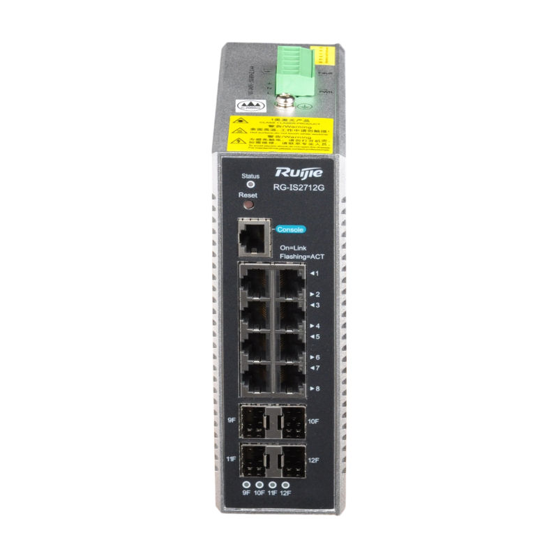 【非全新件】工业交换机,RG-IS2712G V-01010309-230