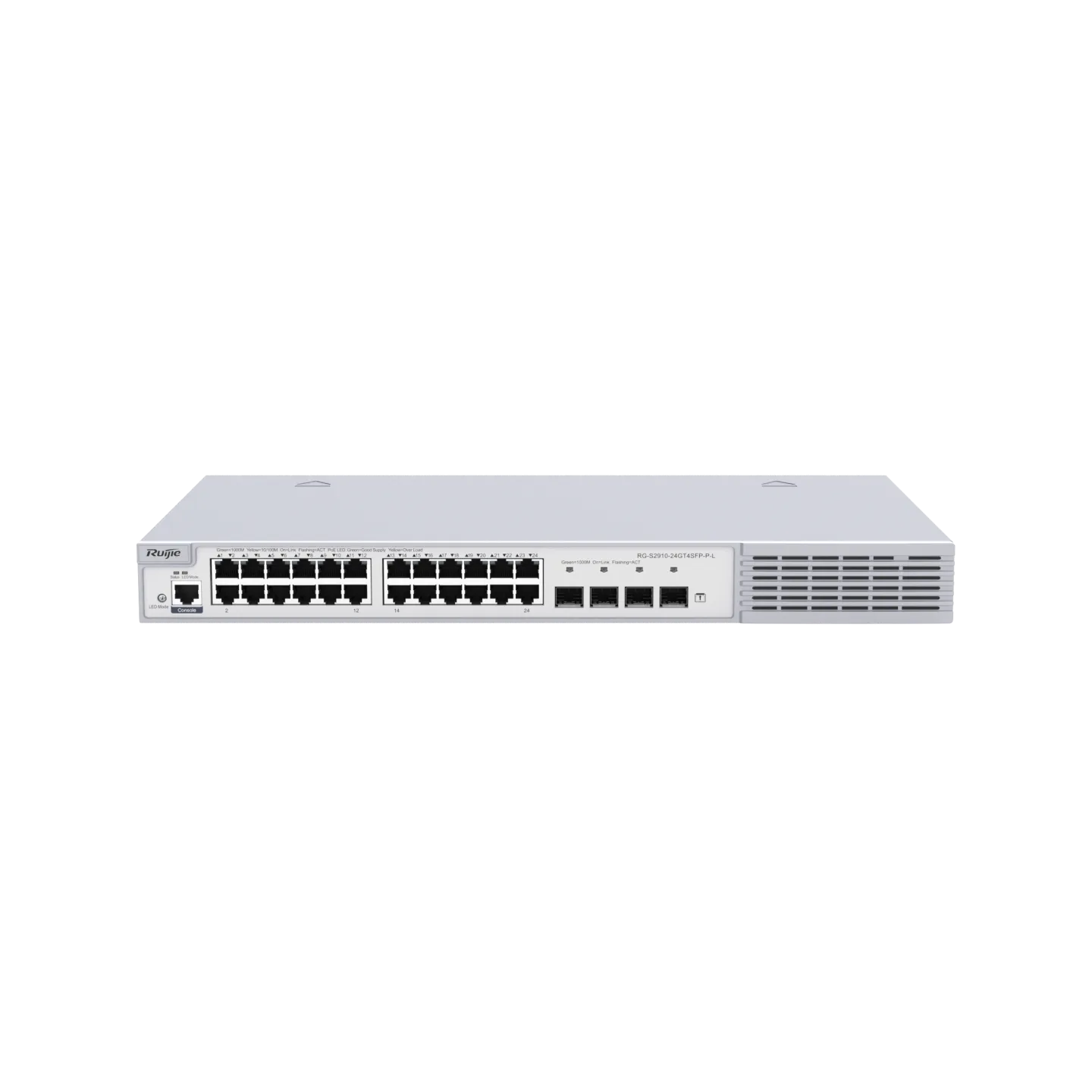 【非全新件】接入交换机，RG-S2910-24GT4SFP-P-L V-01011949-530