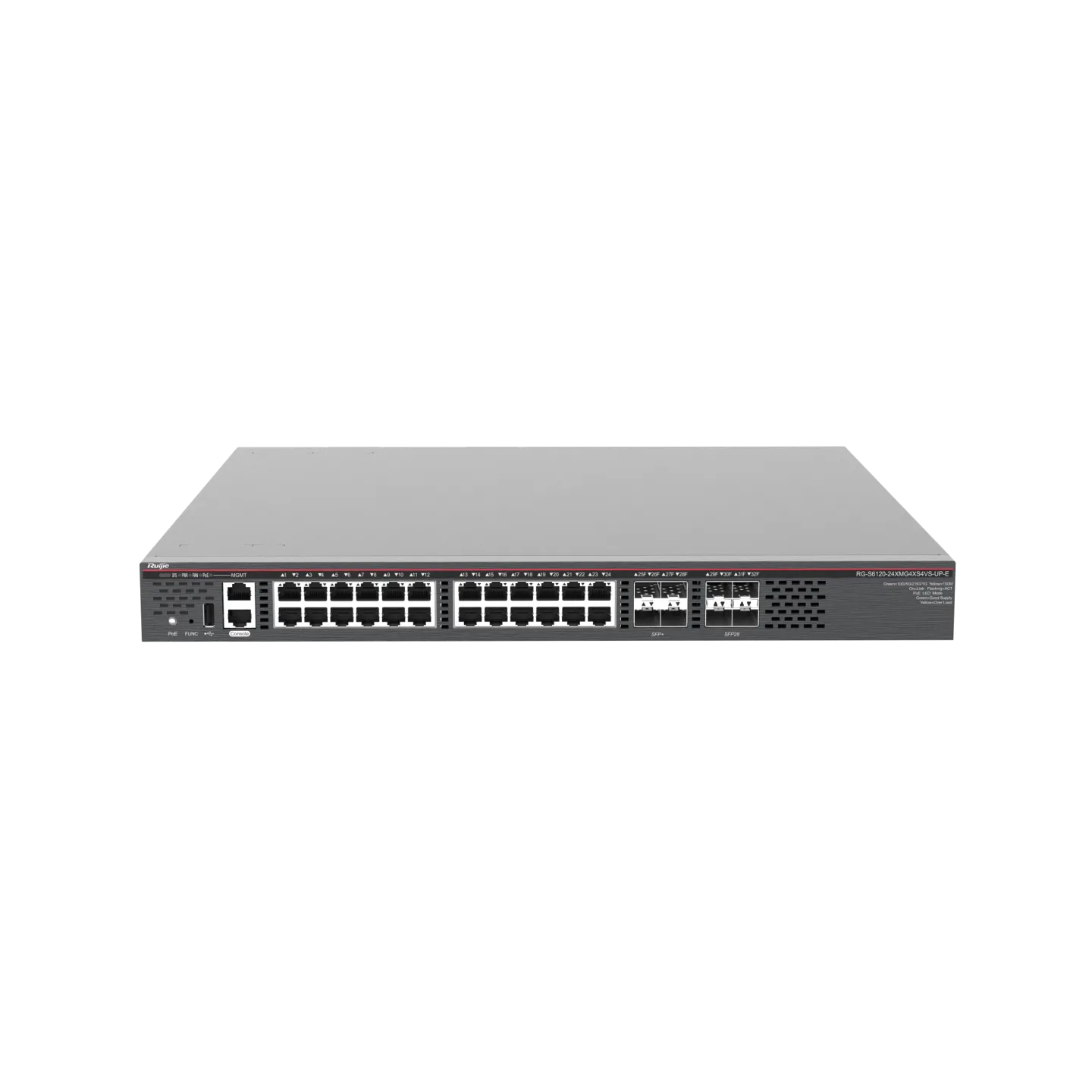 万兆汇聚,RG-S6120-24XMG4XS4VS-UP-E,V-01011401-130
