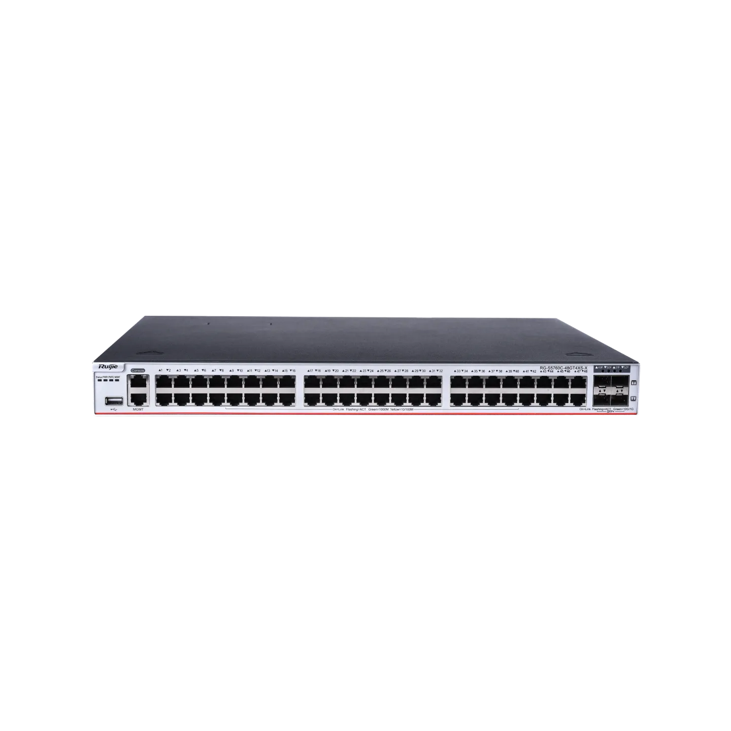 【非全新件】国产化园区汇聚,RG-S5760C-48GT4XS-X V-01017555-273