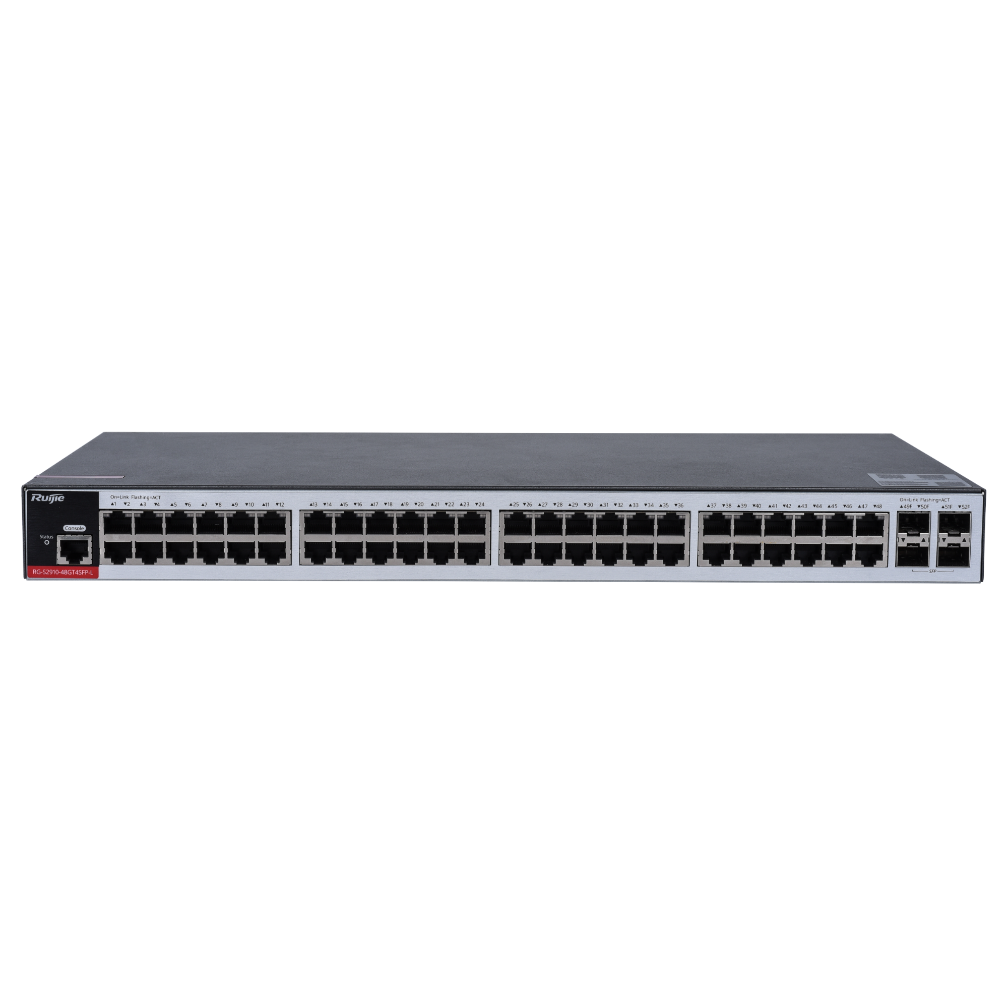 【非全新件】千兆接入,RG-S2910-48GT4SFP-L V-01011943-310