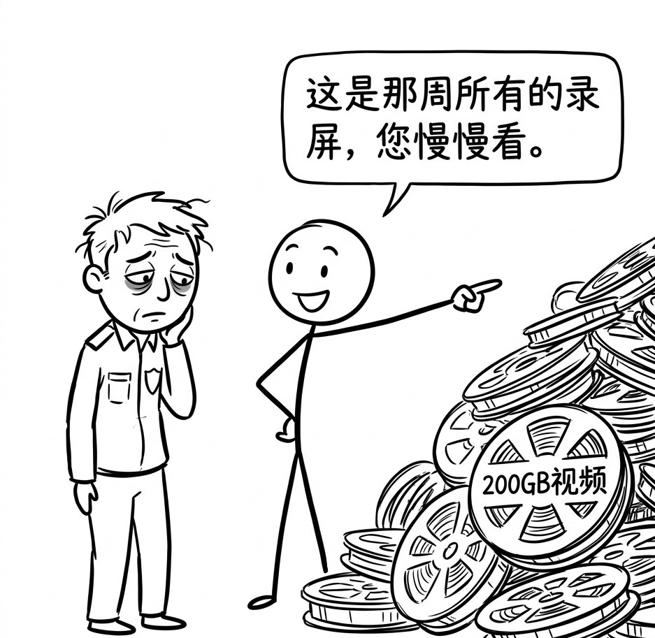 为了让云桌面“录屏审计”从“有”到“好用”，安全云办公4.0做了四重设计