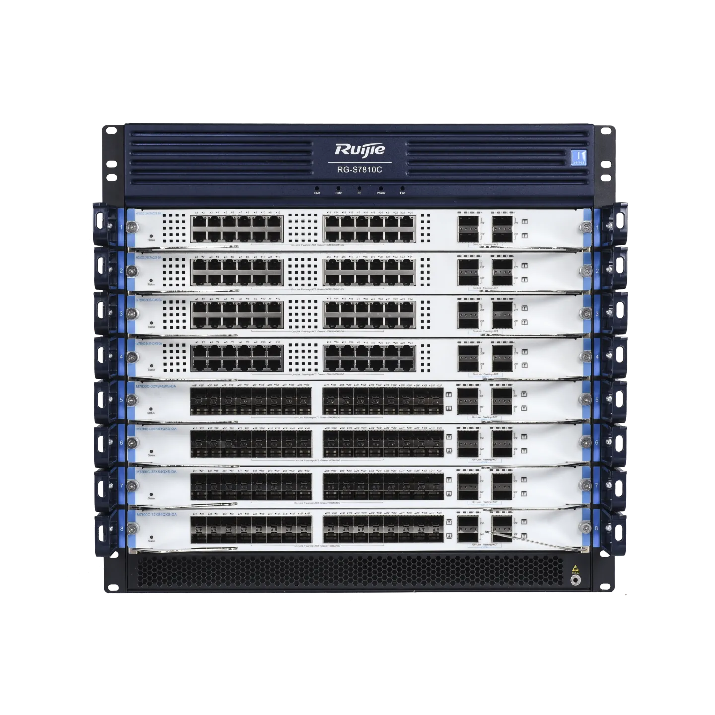 【非全新件】低端园区网核心,RG-S7810C V-01011223-140